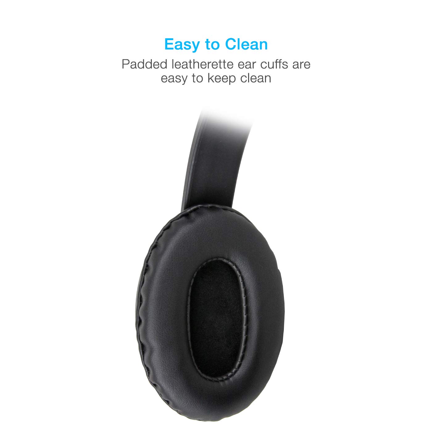 Cyber Acoustics Lightweight 3.5mm Headphones 20 Pack - Stereo Sound Wired Earbuds for Cell Phones, Tablets, Laptops, PCs & Macs (ACM-4004-20) - Perfect for School, Office, Call Centers & Travel