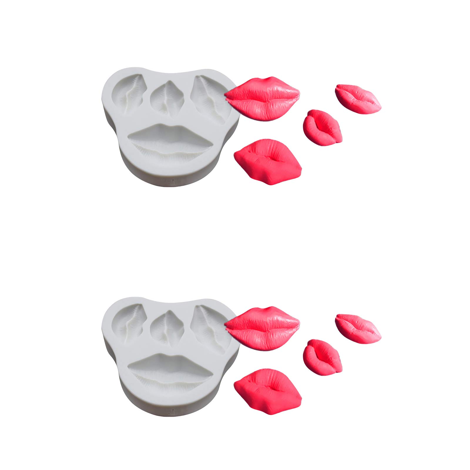 Sexy Lip Silicone Chocolate Mold - Premium Baking Molds for Fondant, Candy, Chocolate, Mousse, Jelly & Pudding - Perfect for DIY Desserts, Party Treats & Romantic Gift Ideas