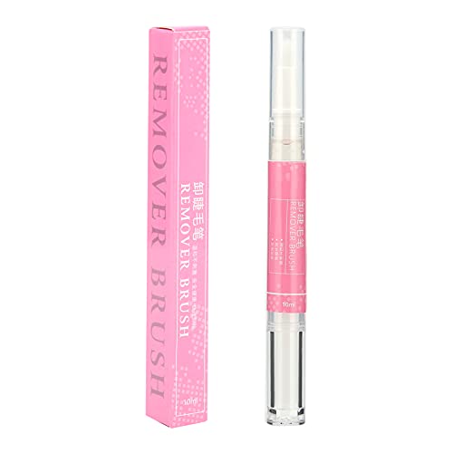 10ml Professional Eyelash Extension Remover - Fast Acting Lash Adhesive Dissolver with Precision Brush | Safe for Salon & Home Use, Gentle Lash Removal for Extensions & Faux Lashes