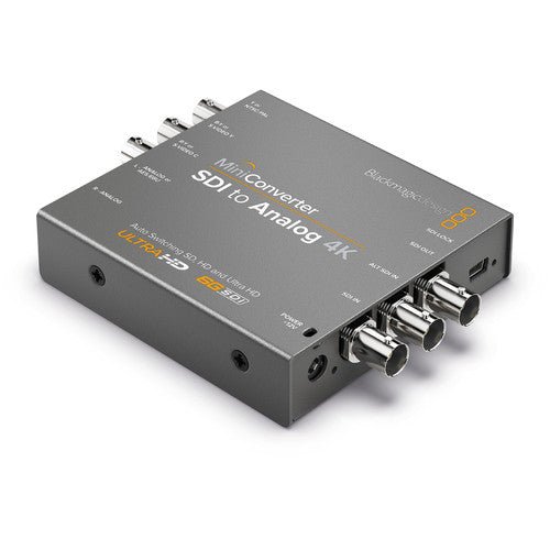 Blackmagic Design Mini Converter SDI to Analog 4K - Professional Video Converter for Live Streaming, Broadcast & Studio Production