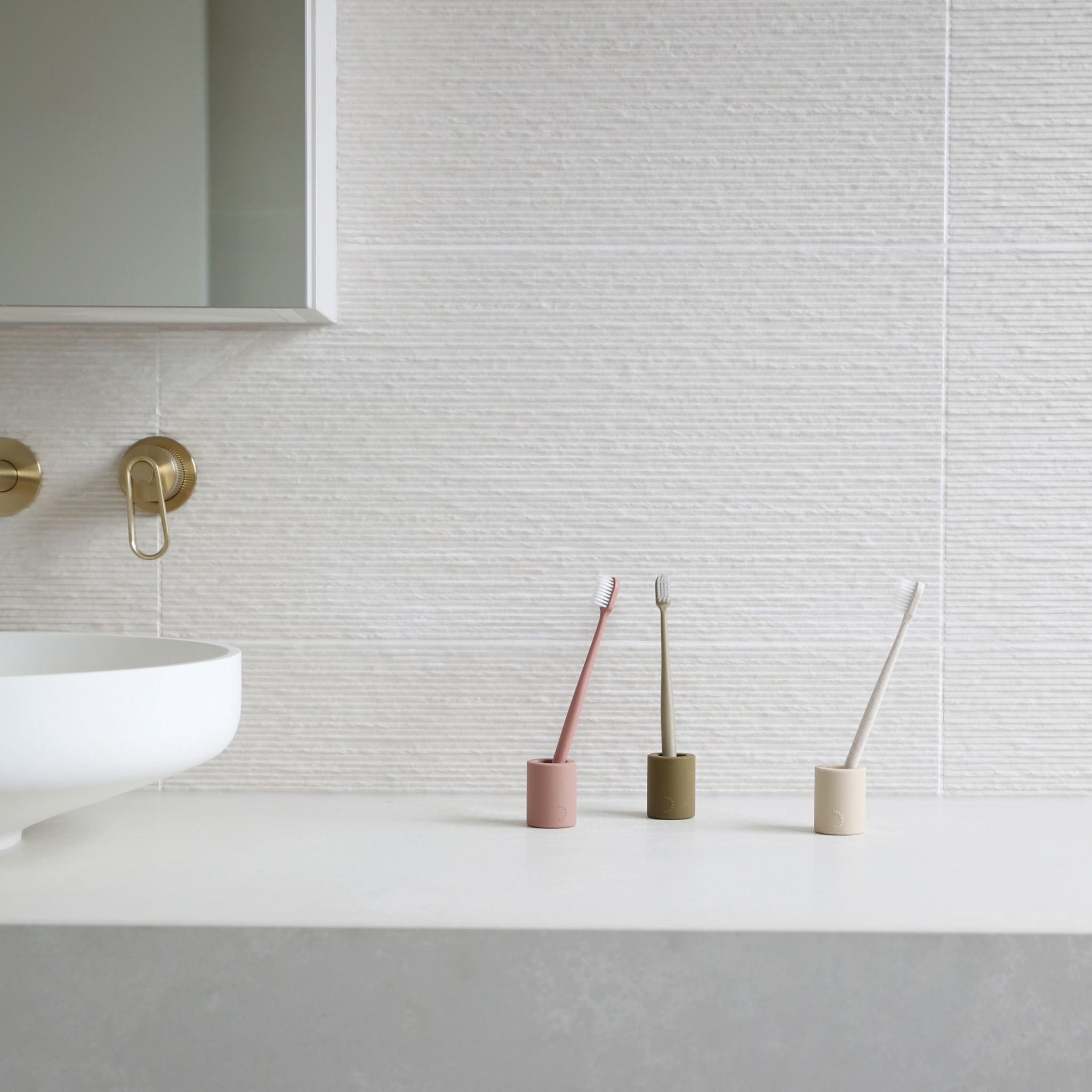 Eco-Friendly Wheat Straw Toothbrush - Biodegradable & Sustainable Bamboo Toothbrush for Adults & Kids - Perfect for Travel, Camping & Zero Waste Lifestyle