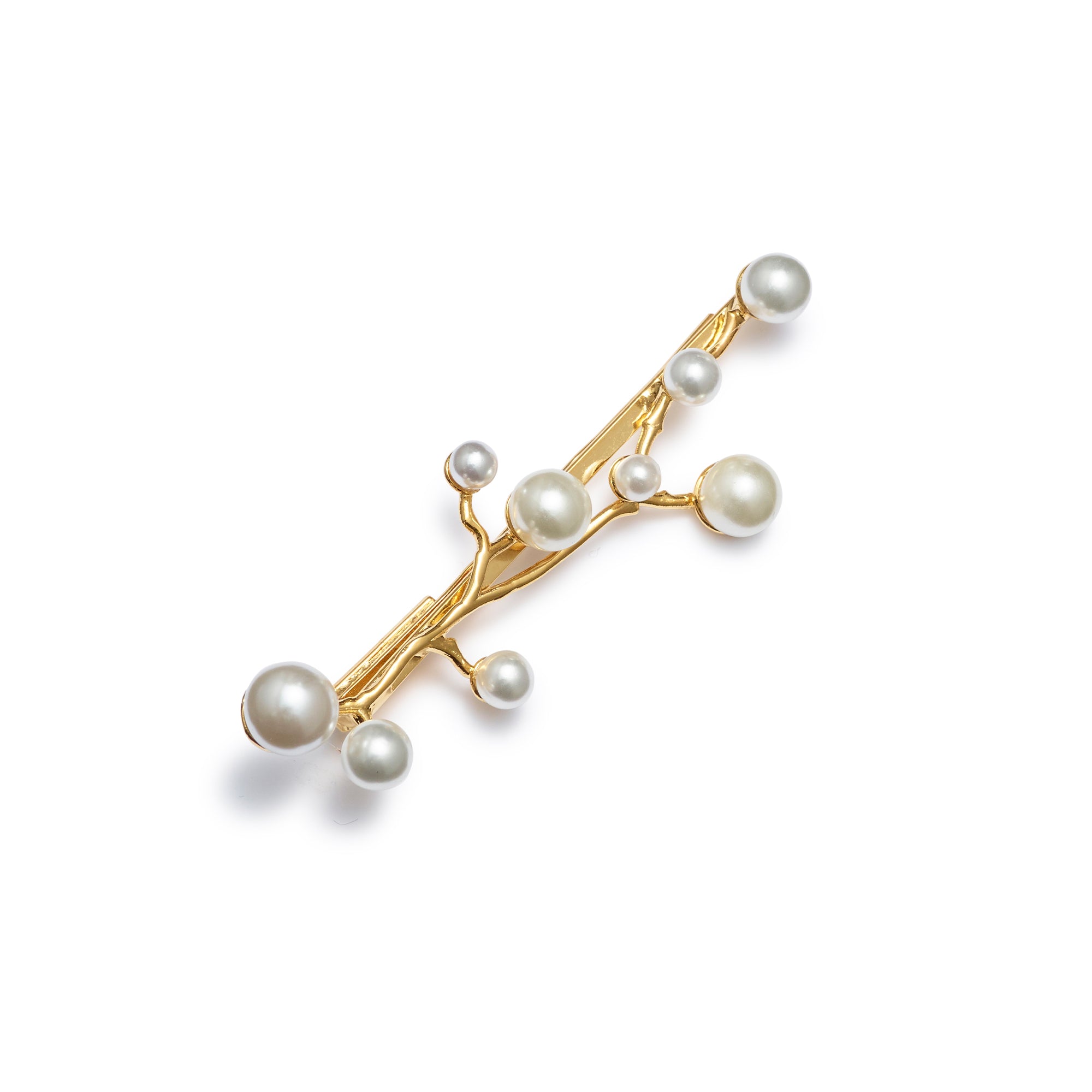 Pearl Forest Bobbi - Elegant Pearl Hair Clip for Women | Perfect for Weddings, Parties & Everyday Wear | Handcrafted Hair Accessory for Special Occasions