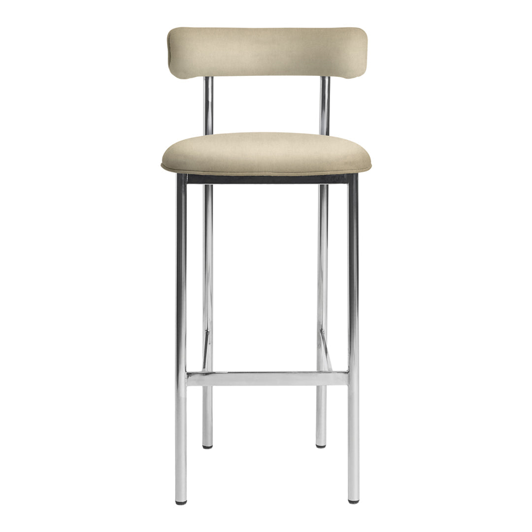 David Thulstrup Font Light Barstool - Modern Scandinavian Bar Stool for Kitchen Island & Breakfast Nook - Contemporary Design from Copenhagen