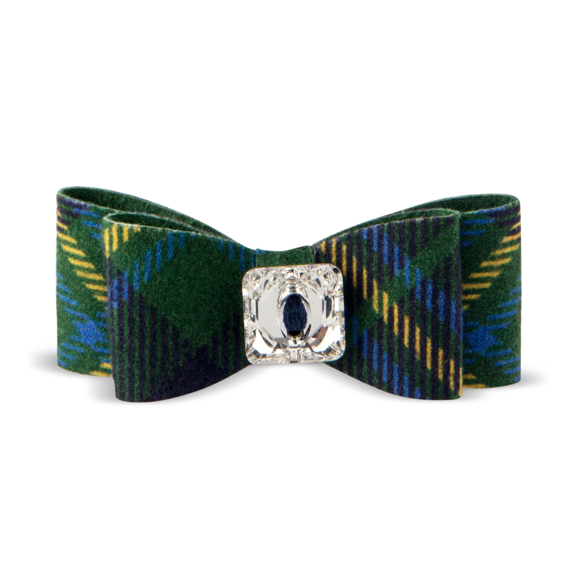 Scotty Plaid Big Bow Hair Clip for Girls - Fashion Hair Accessory for Parties, Weddings & Everyday Style