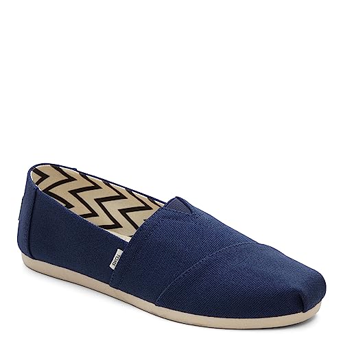 Navy Recycled Cotton Canvas