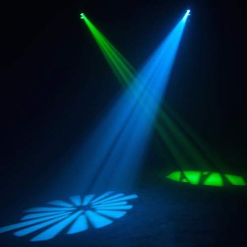 American DJ ADJ Inno Pocket Scan Scanner Light with Sound Activation & DMX Cable - Compact DJ Lighting for Clubs, Parties, and Stage Performances