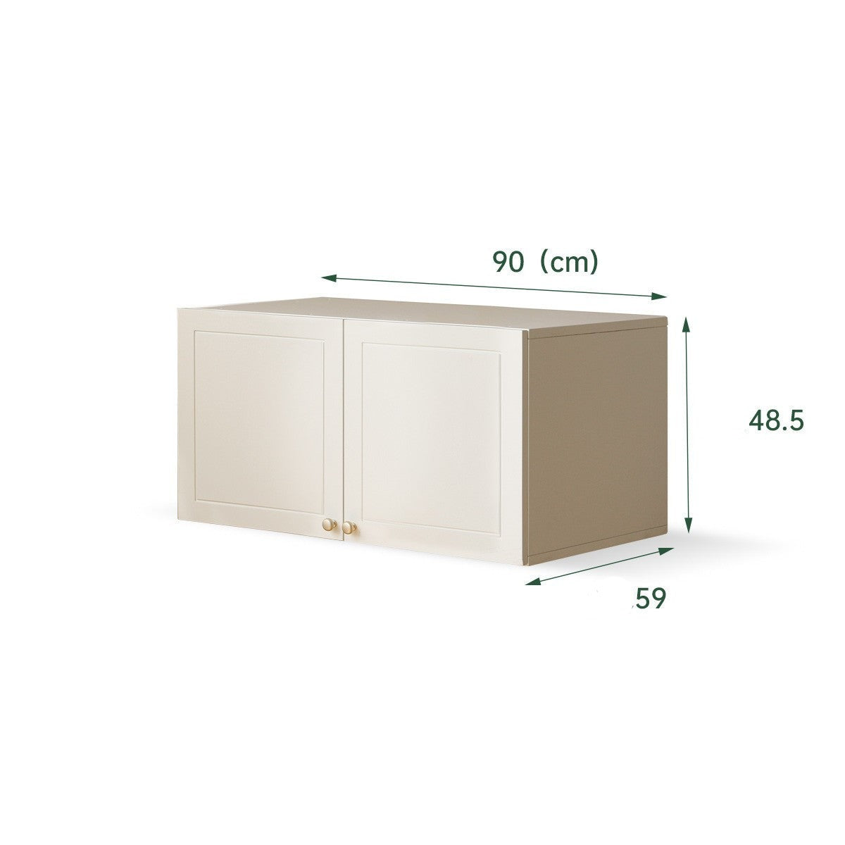 French Cream Pine Solid Wood Wardrobe - Elegant Bedroom Storage for Clothes & Accessories | Perfect for Master Bedroom, Guest Room & Walk-In Closets