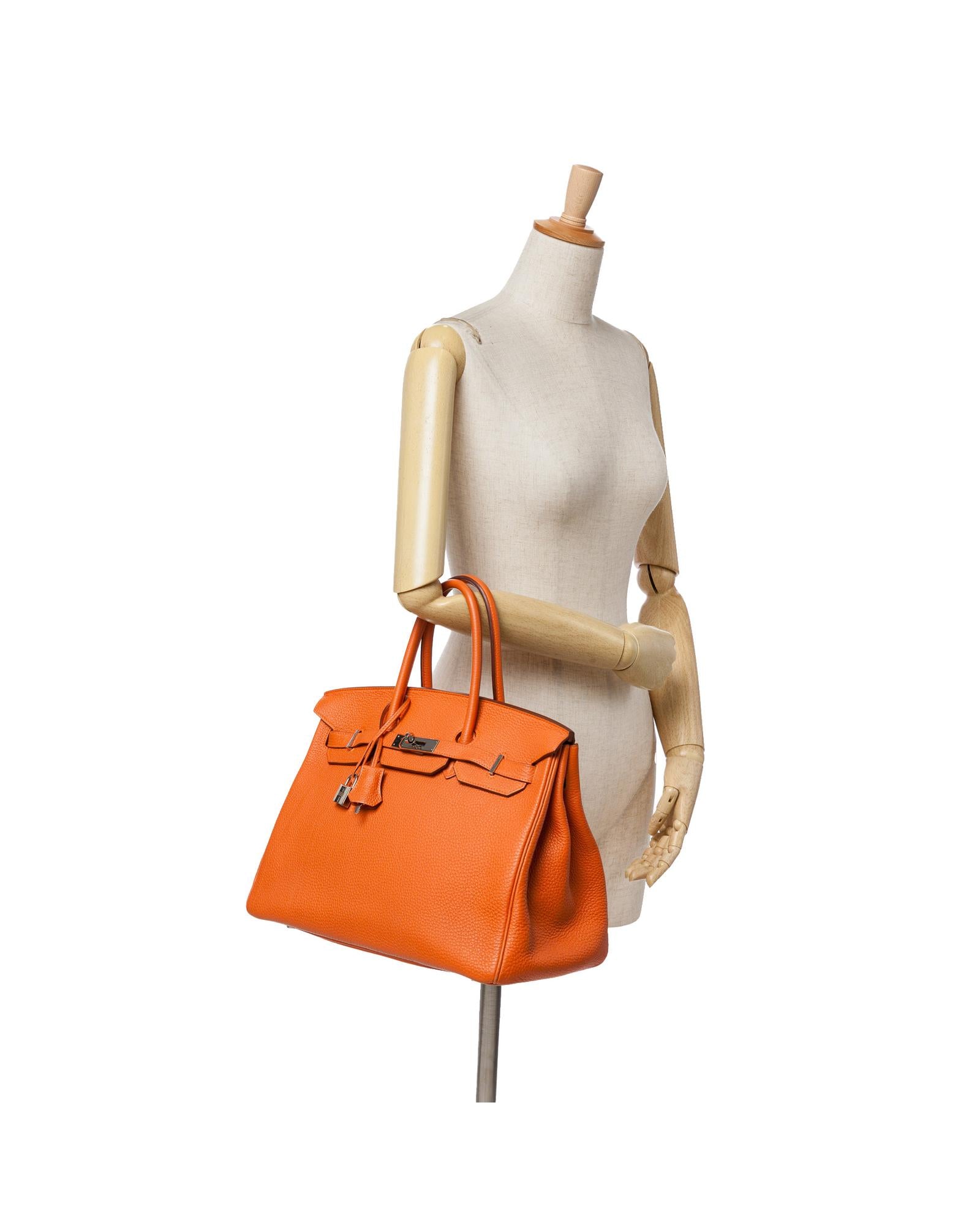 Luxury Birkin 35cm Leather Handbag for Women - Premium Designer Tote Bag for Work, Travel & Special Occasions