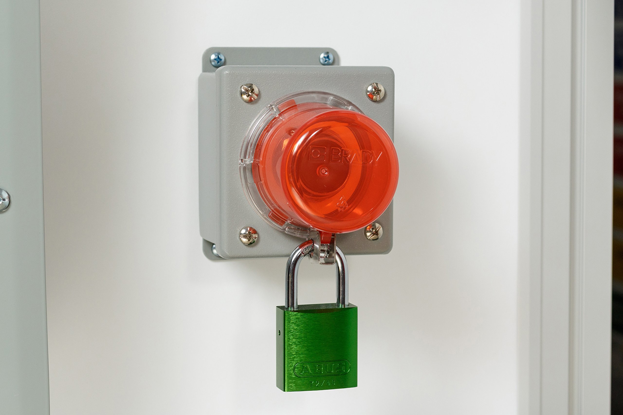 Brady 99610 Green Aluminum Lockout Tagout Padlock - Keyed Different, 1-3/5