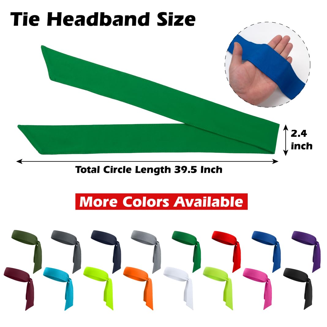 Adjustable Sports Headband for Men & Women - Sweat Wicking Workout Head Ties for Running, Tennis, Yoga, Soccer & Karate | Perfect for Active Lifestyles & Fitness Enthusiasts