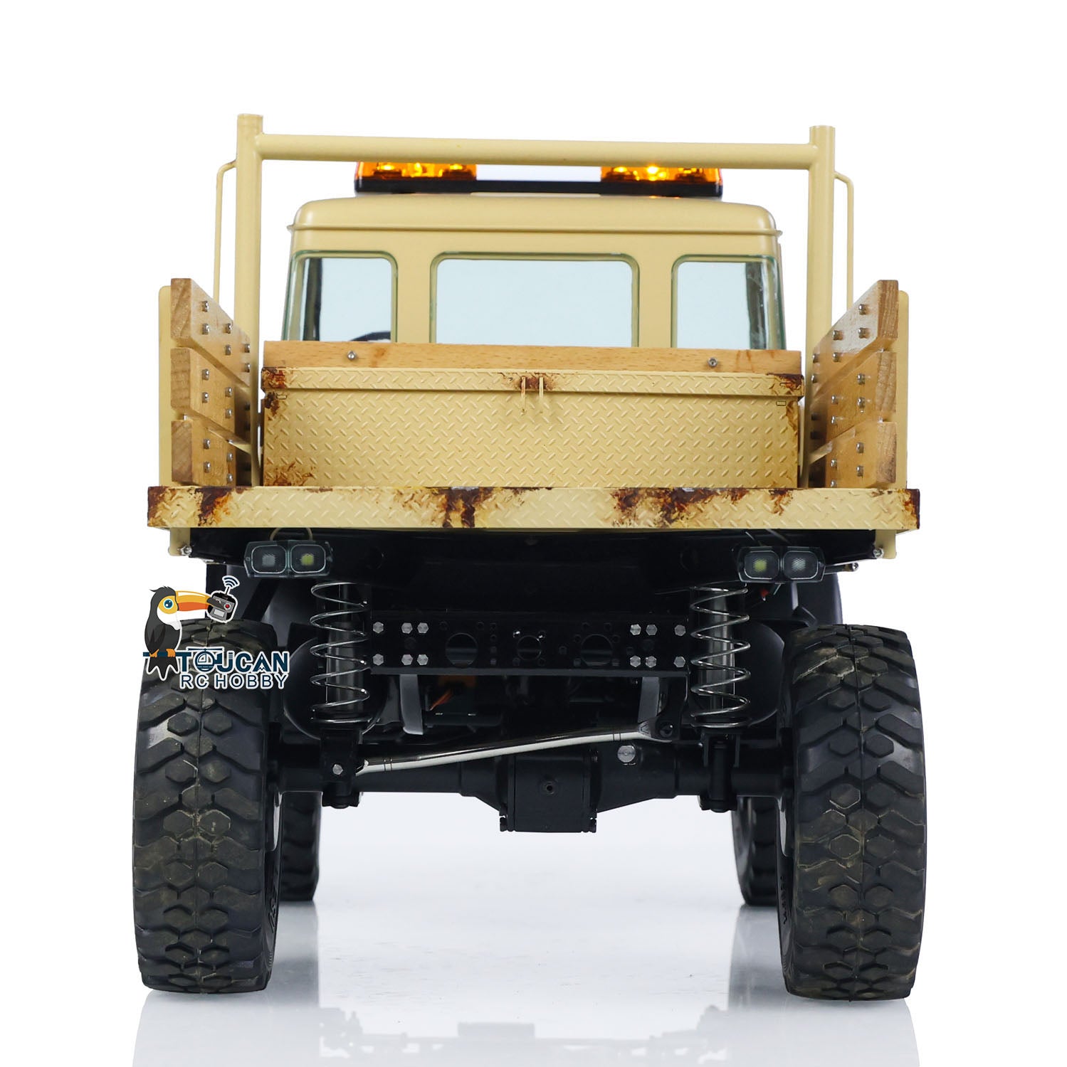 1/10 Scale 4x4 LESU RC Off-Road Crawler Truck RTR with Brushless Motor, 2-Speed Transmission & ESC - High Performance Remote Control Car for Rock Crawling, Trail Adventures and Off-Road Racing