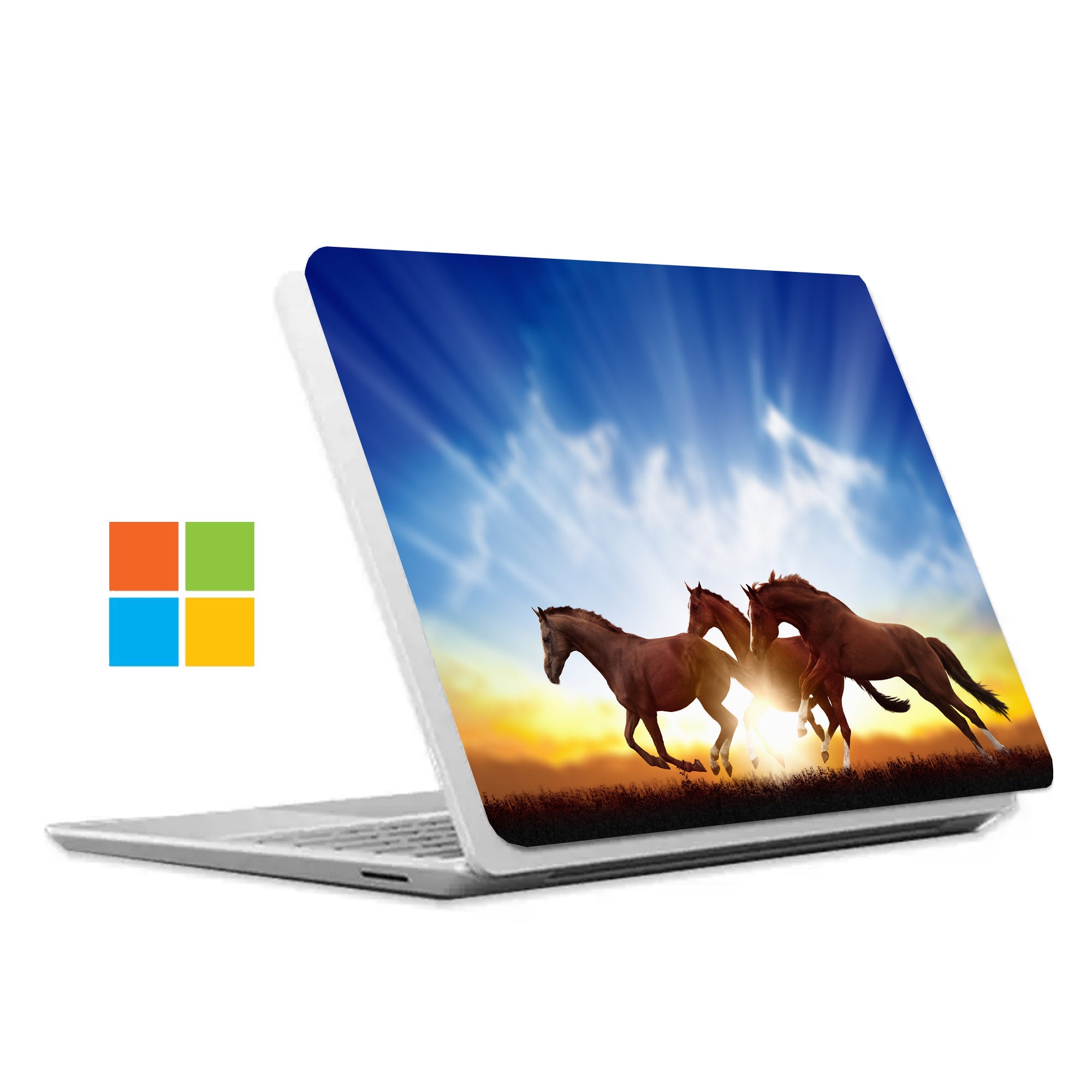 Premium Surface Laptop Case with Horse Design - Durable Protective Cover for Microsoft Surface Laptop (1-5) | Perfect for Work, Travel & School Use
