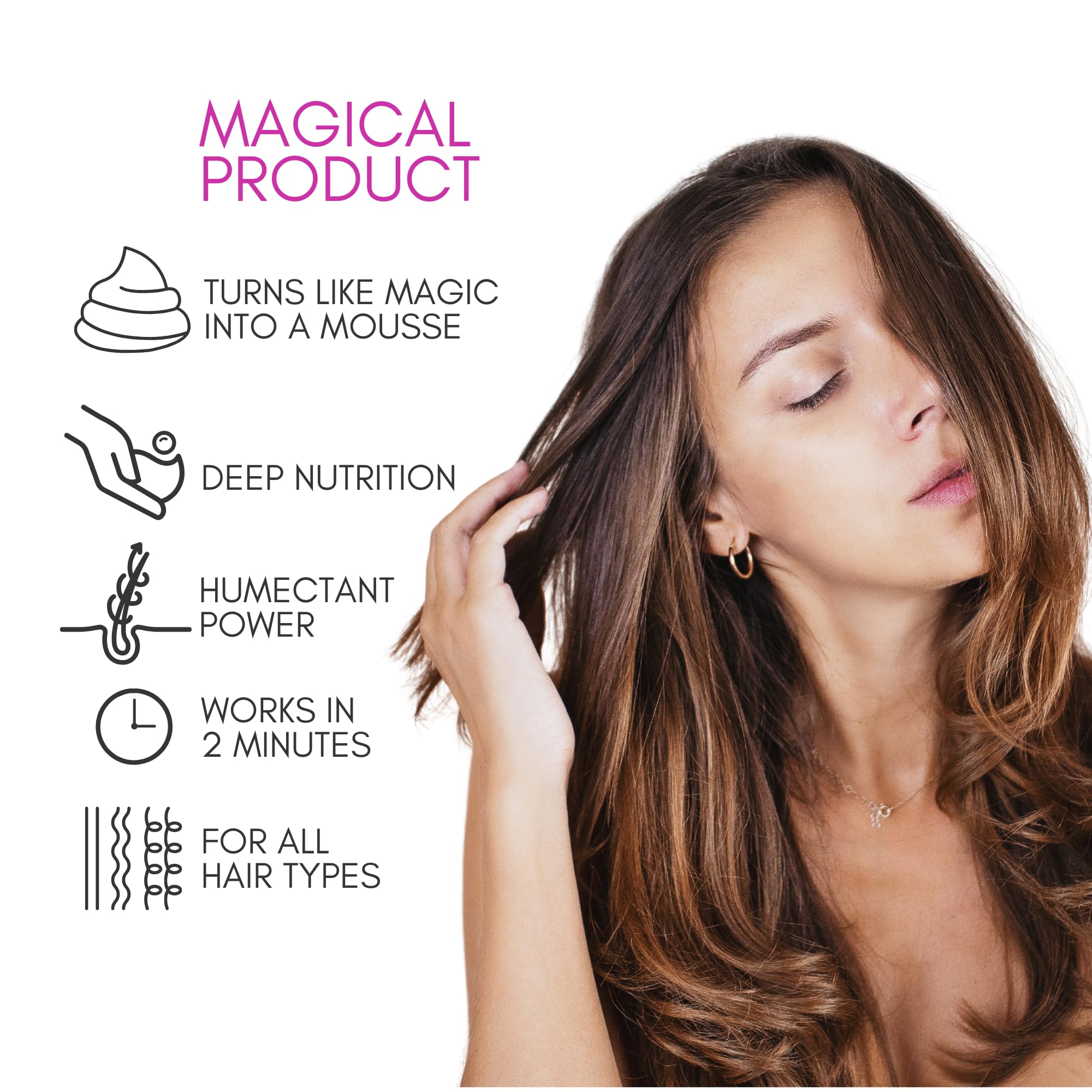 Anti-Frizz Ultimate Hair Care Bundle - Travel Size Smoother, Frizz Reducer, Repairing Shampoo, Conditioner & Hair Mask for Smooth & Shiny Hair | Perfect for Travel, Daily Use & Damaged Hair Recovery
