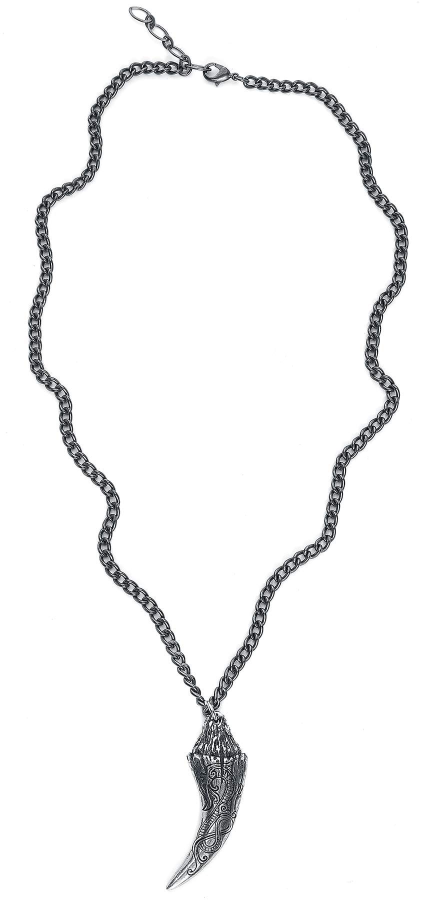 Alchemy of England Froda's Dragon Tooth Pendant Necklace - Medieval Viking Jewelry for Men & Women - Perfect for LARP, Cosplay, and Fantasy Gift Giving