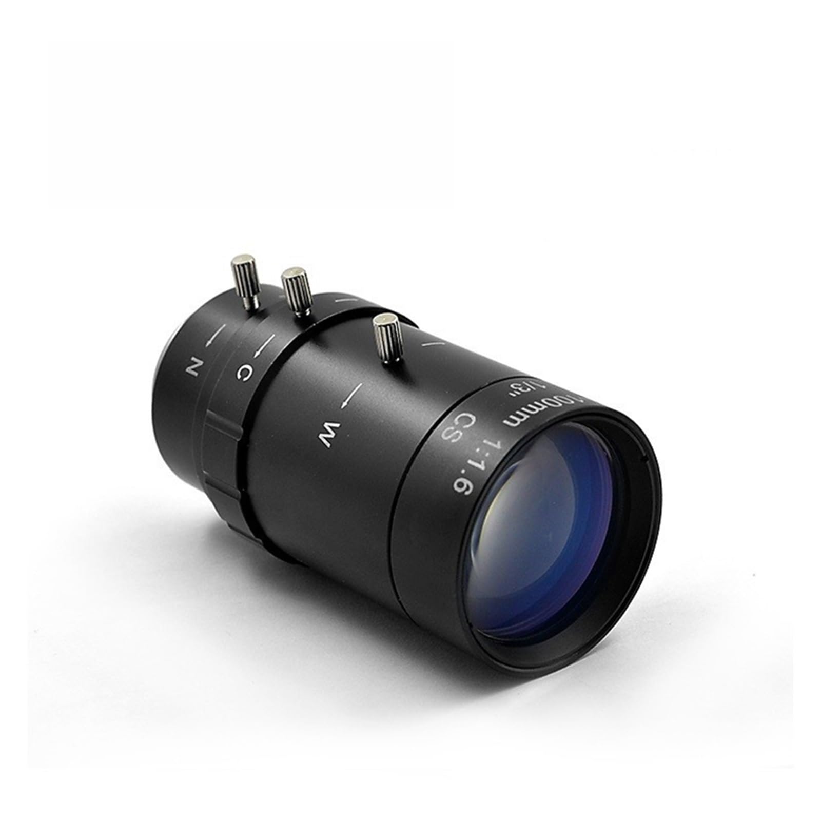 5-100mm Manual Iris Zoom Lens for CCTV & Industrial Machine Vision Cameras - 1080P HD, CS Mount, Adjustable Magnification | Perfect for Surveillance Systems & Factory Automation