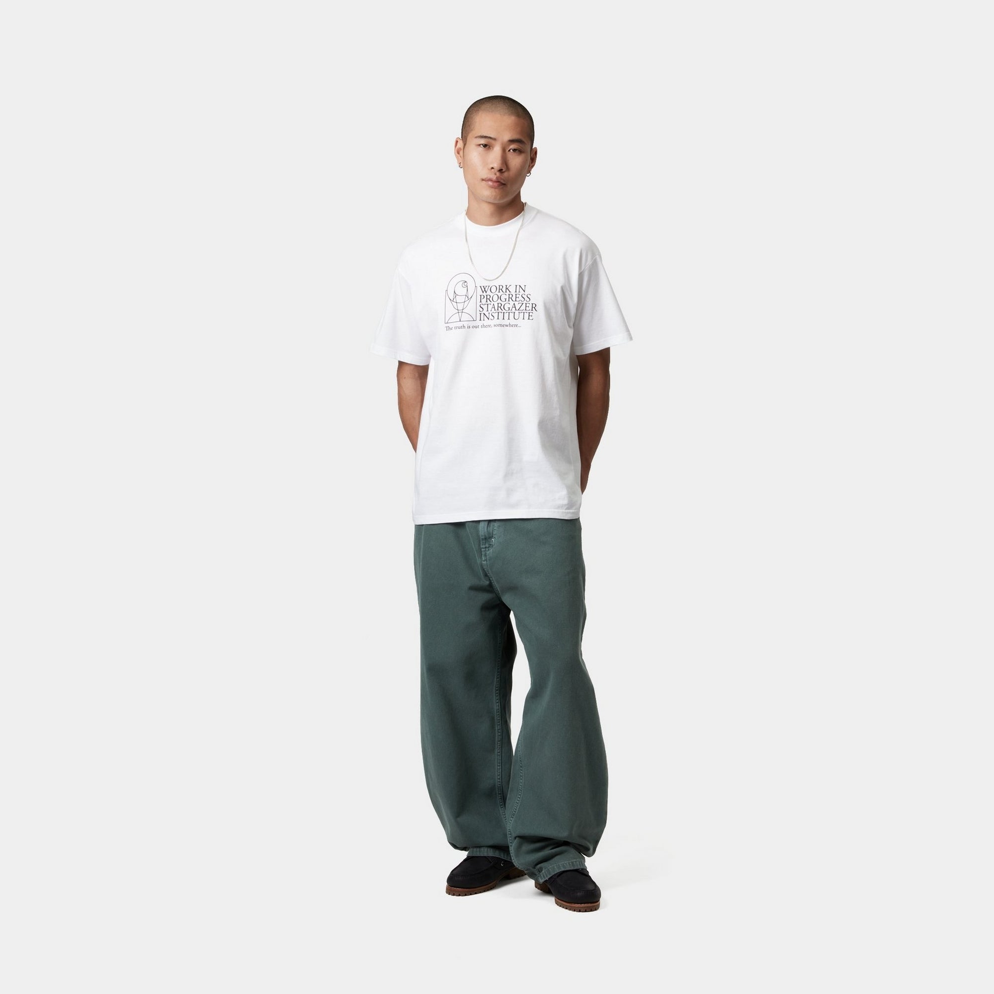 Stargazer Graphic T-Shirt for Men & Women | Soft Cotton White & Black Tee | Casual Wear, Street Style, Everyday Outfit