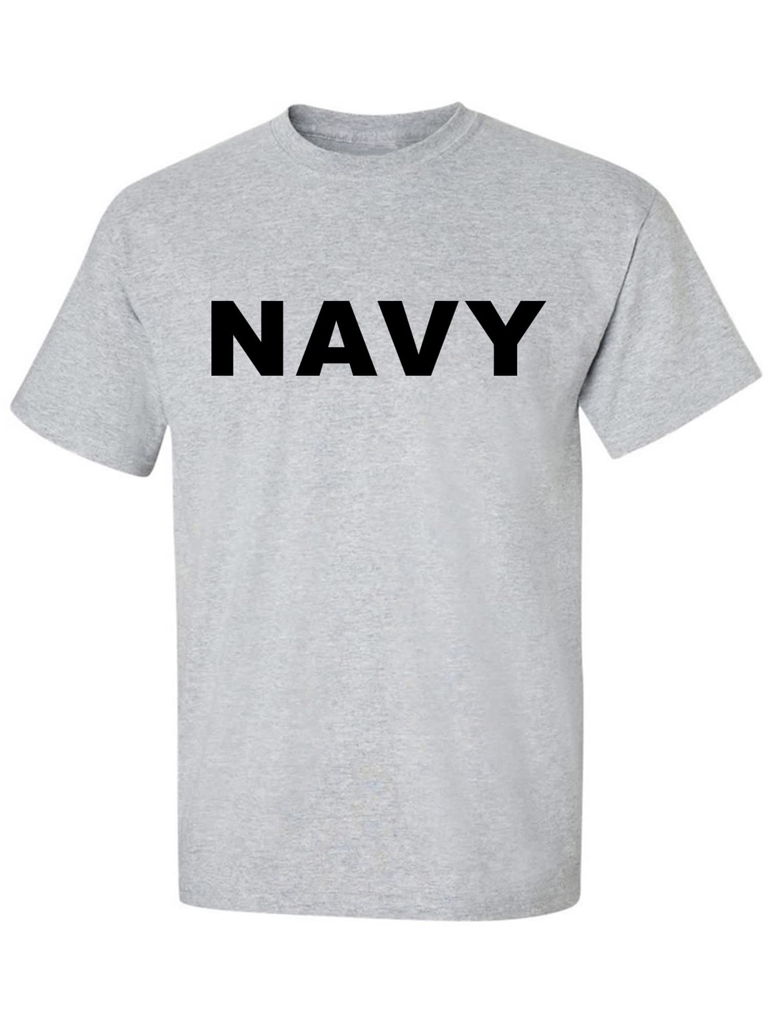 Big and Tall Navy Short Sleeve T-Shirt for Men - Comfortable Cotton Crewneck Tee - Casual Wear, Workout & Everyday Use