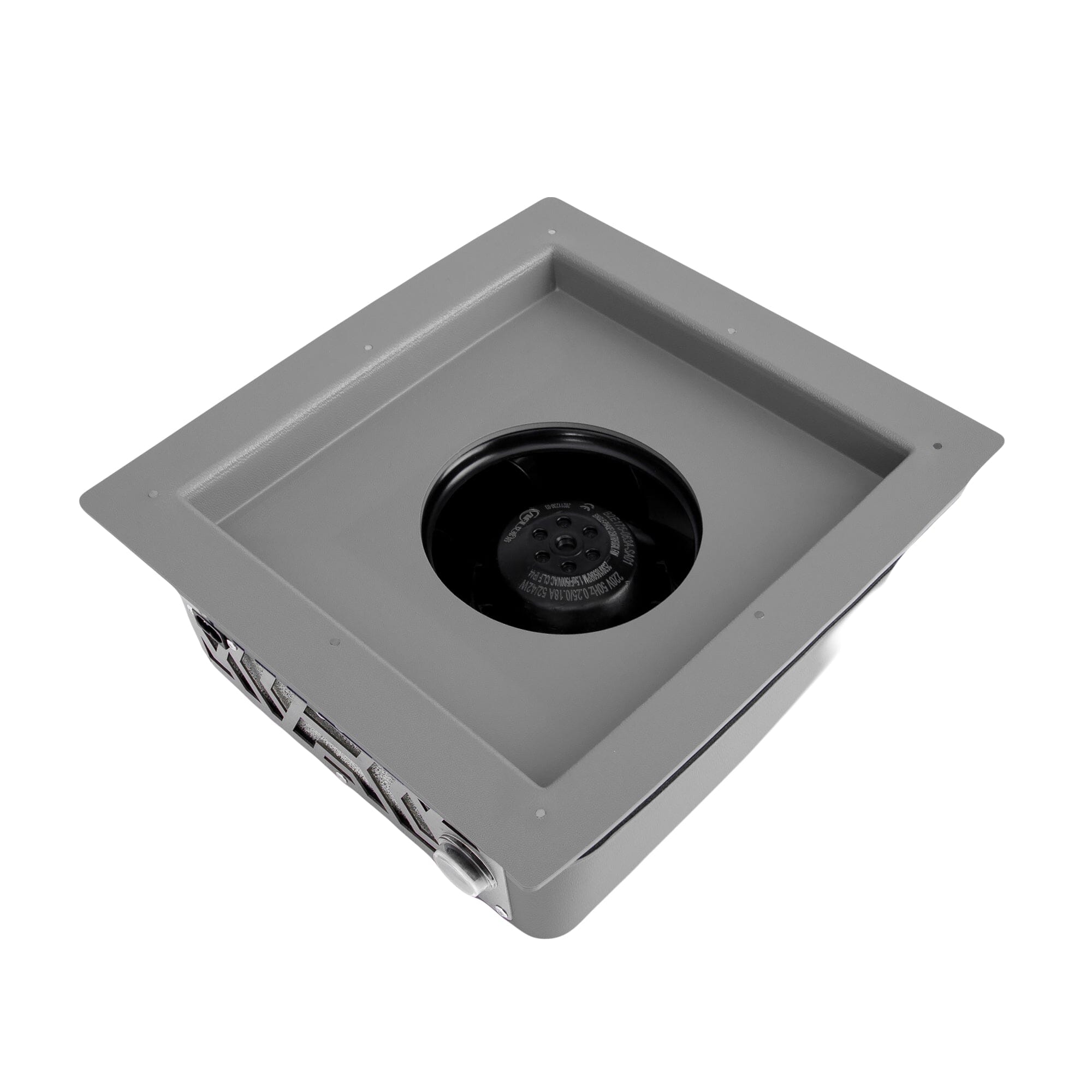 ULKA Built-In Premium X2F Gray Nail Dust Collector - Professional Salon & Home Manicure Dust Extractor for Clean & Healthy Nails