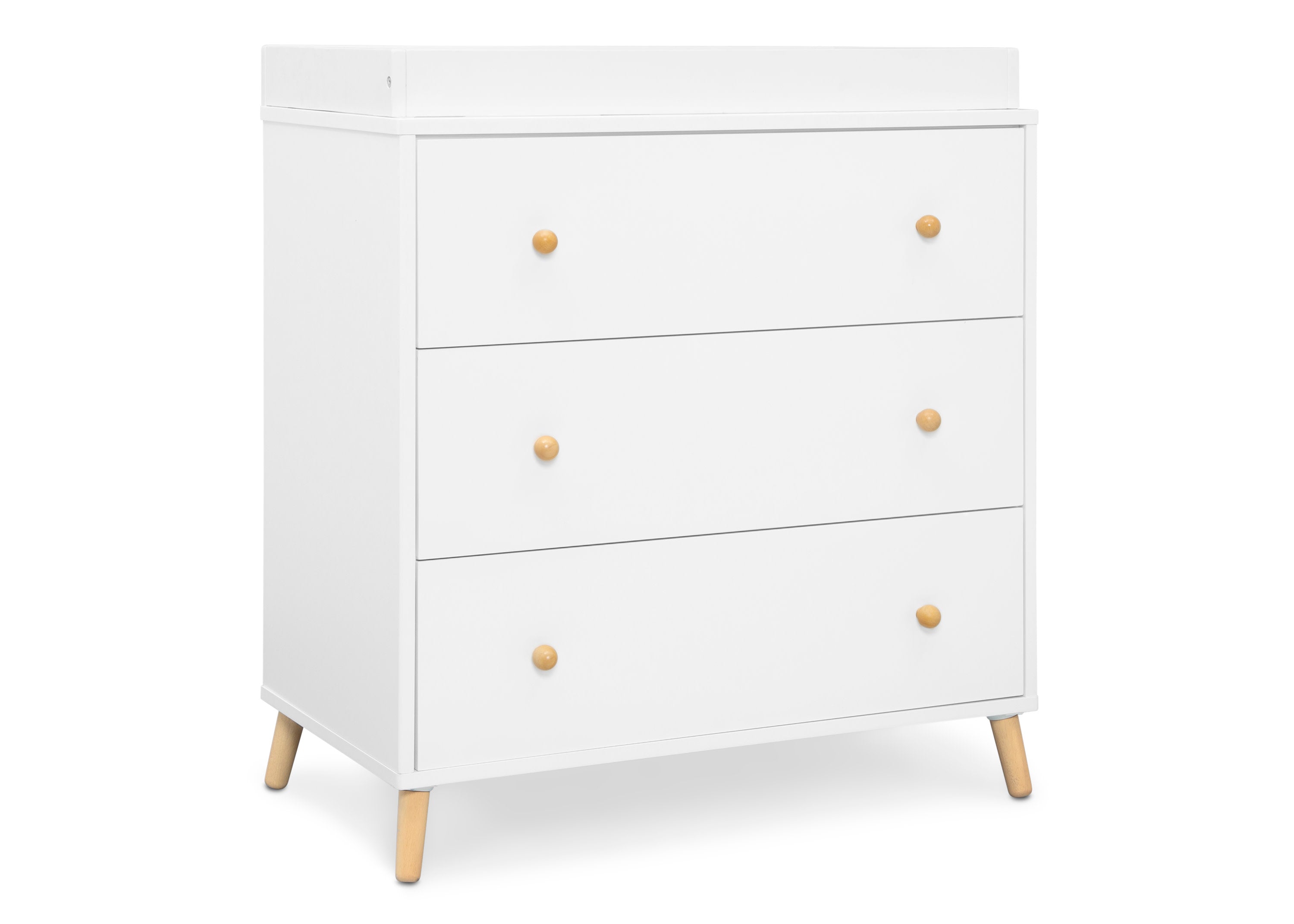 Essex 3-Drawer Wooden Dresser with Interlocking Drawers - Sturdy Bedroom Storage for Clothes and Accessories | Perfect for Master Bedroom, Guest Room or Dorm Organization