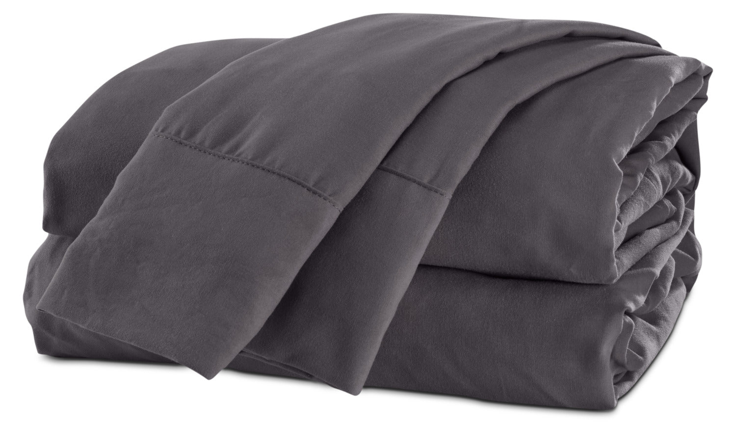 Premium Acadia Queen Sheet Set - Soft & Breathable 100% Cotton Bedding - Medium Grey - Perfect for Cozy Nights & Guest Room Comfort