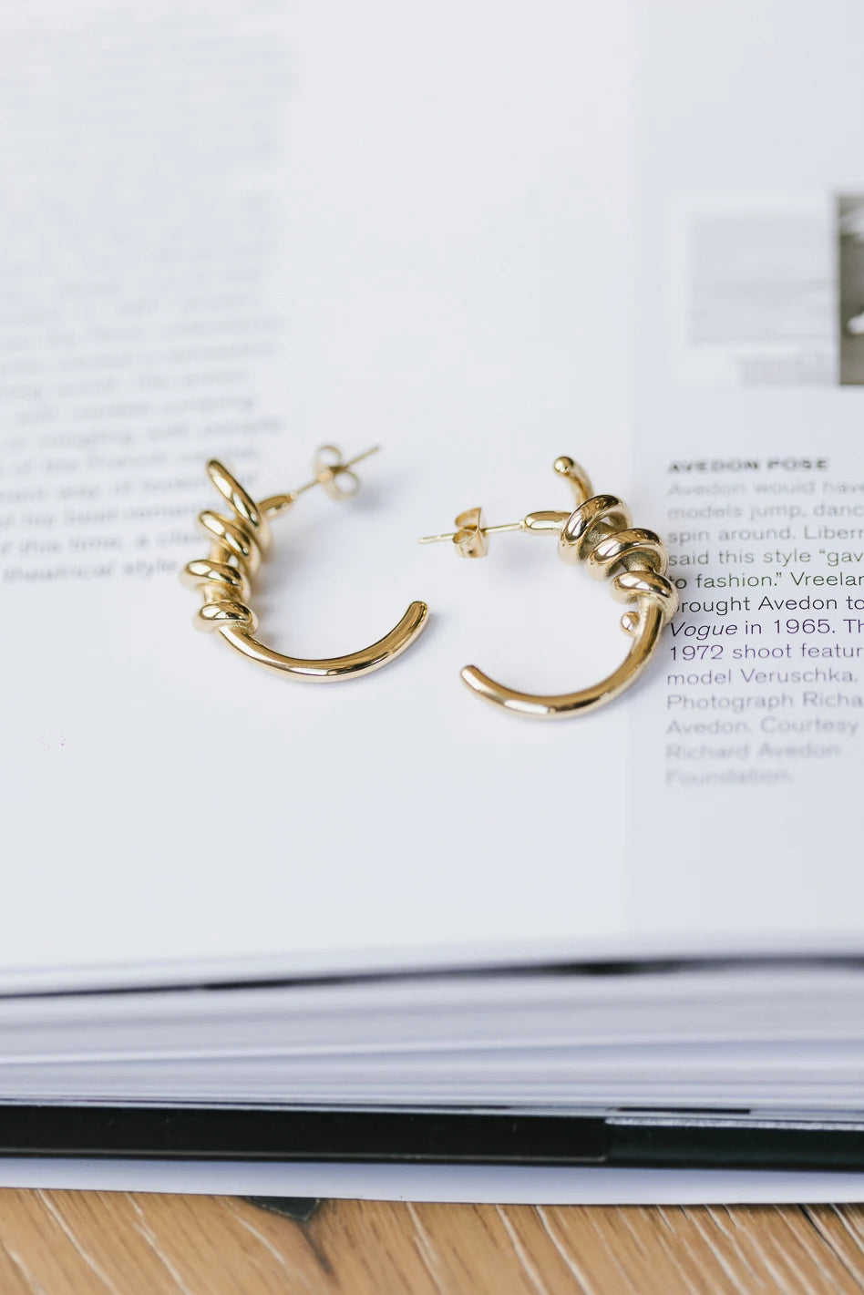 Finn Earrings - Hypoallergenic & Tarnish-Free Jewelry for Women - Perfect for Everyday Wear, Parties & Gifting