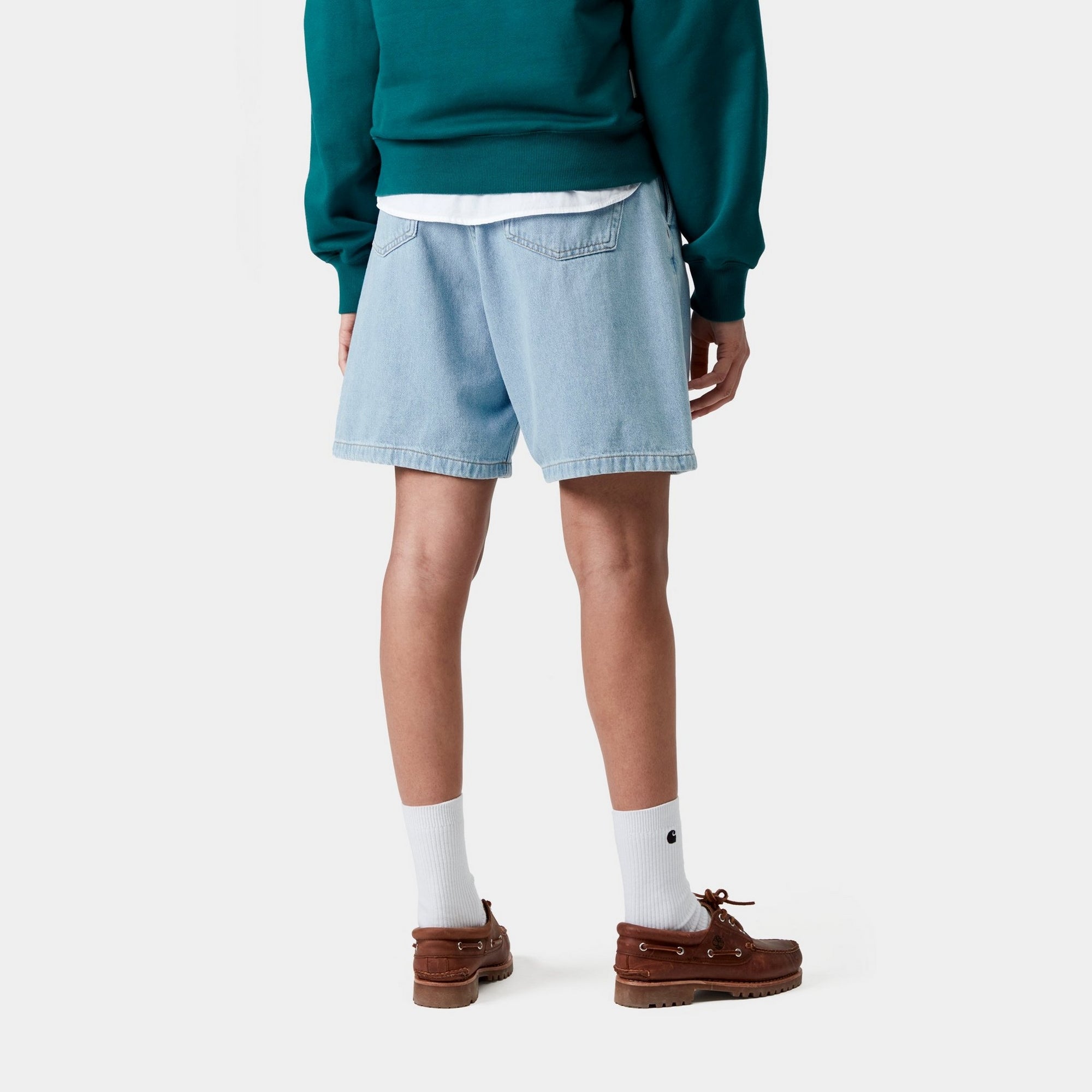 Alta Short | Blue Stone Bleached Denim Shorts for Men - Perfect for Casual Wear, Summer Outfits & Beach Vacations