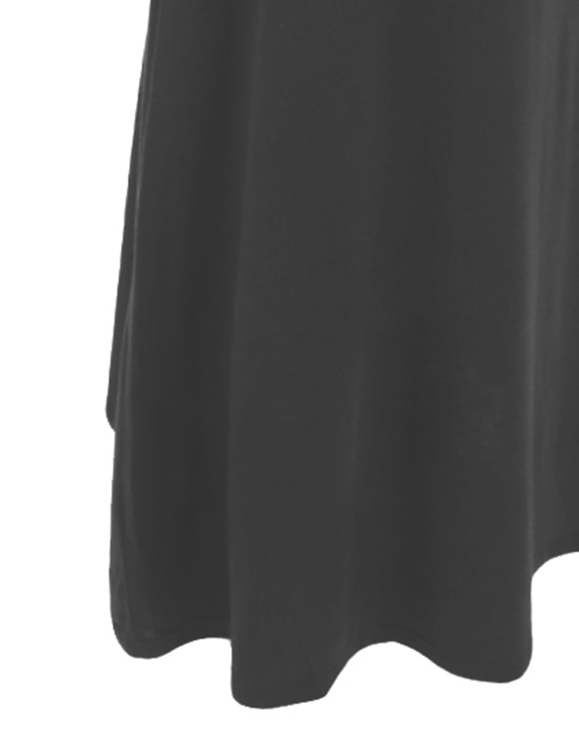 NE PEOPLE Women's Stretchy Premium Elastic Waist Foldover Jersey Maxi Skirts - Comfortable Casual & Beach Wear for Summer Outfits