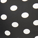 Vintage Black & White Polka Dot High Waist Swim Bottoms with Button Closure - Retro Bathing Suit Bottom for Women, Perfect for Beach Vacations & Pool Parties