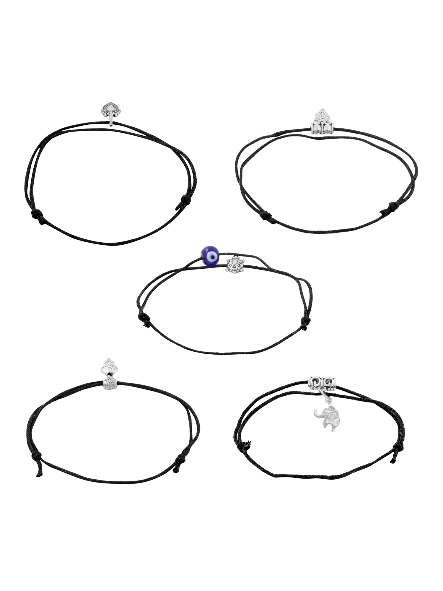 Yellow Chimes Silver Oxidized Anklets for Women & Girls | Fashionable Charm Chain Payal | Perfect Birthday & Anniversary Gift for Wife, Girlfriend, Daughter | Boho Beach Wedding, Summer Festival Accessory