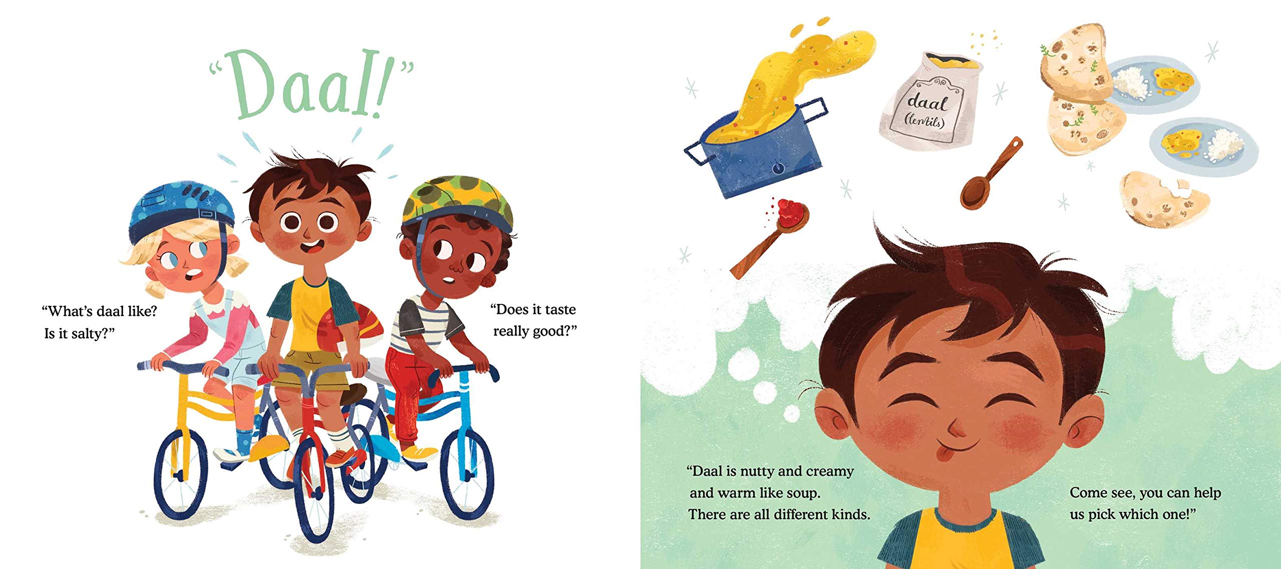 Bilal Cooks Daal Hardcover Book - Heartwarming Multicultural Children's Story About Food & Friendship | Perfect for Bedtime Reading, Classroom Storytime & Cultural Diversity Education
