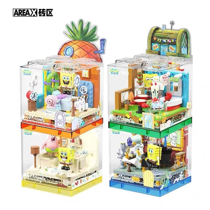 SpongeBob SquarePants Area X BOX - Premium Collectible Gift Box for Kids & Fans | Perfect for Birthday Gifts, Party Favors, and Cartoon Memorabilia Collection