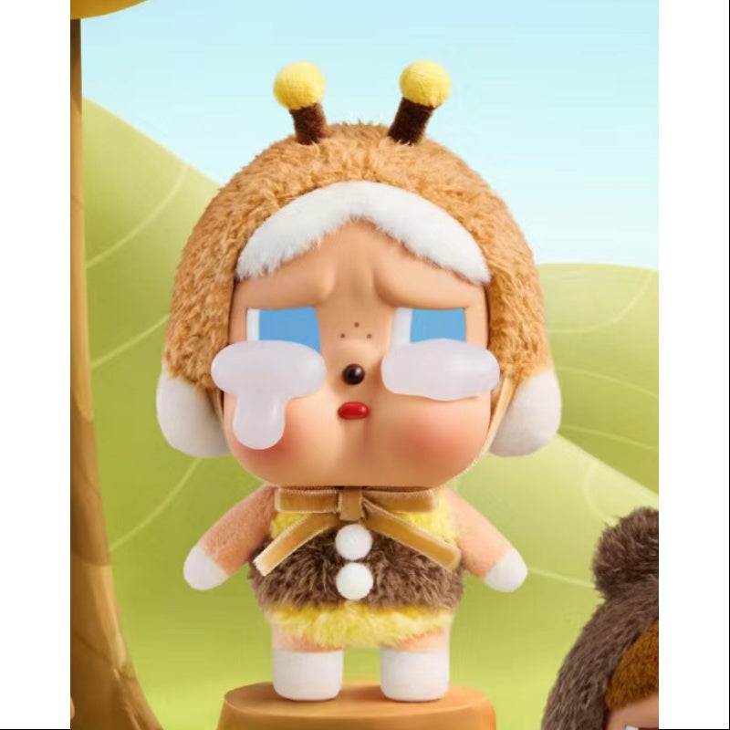 Crybaby Crying Again Series Vinyl Face Plush Doll - I'll Bring You A Flower Kawaii Collectible Toy | Perfect for Anime Fans, Cute Room Decor & Emotional Support Gifts