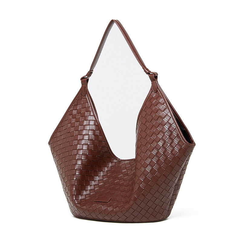 Stylish Commuter Handwoven Shoulder Bag for Women & Men - Eco-Friendly Cotton Crossbody Purse - Perfect for Work, Travel & Daily Use