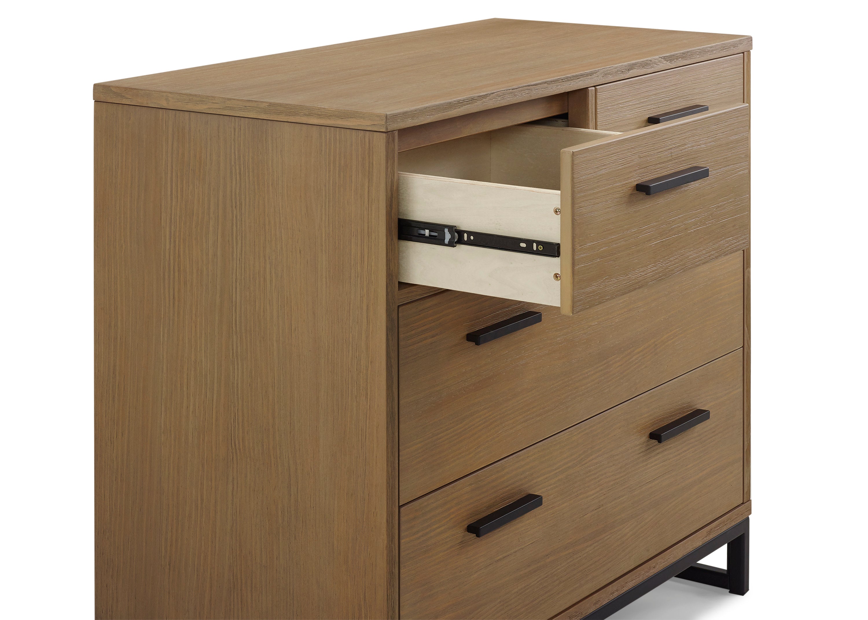 Foundry 4 Drawer Dresser with Changing Top - Nursery Storage Solution for Baby Clothes & Essentials | Perfect for Newborns & Toddlers