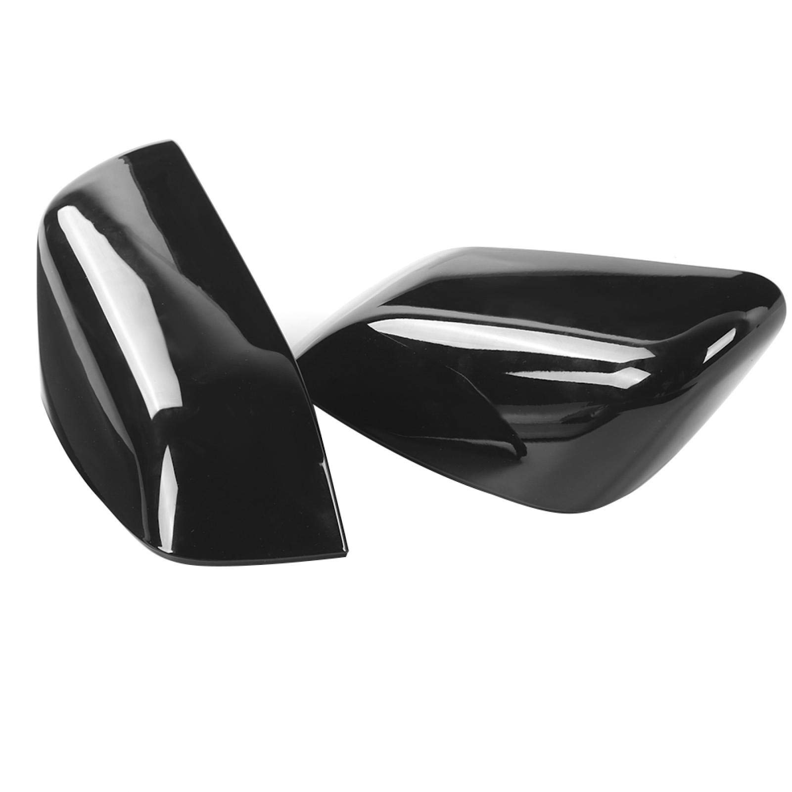 Fydun Glossy Black Rearview Mirror Covers for Land Rover LR2 & LR4 - 2-Piece Set - Perfect for Off-Roading & Daily Driving Protection