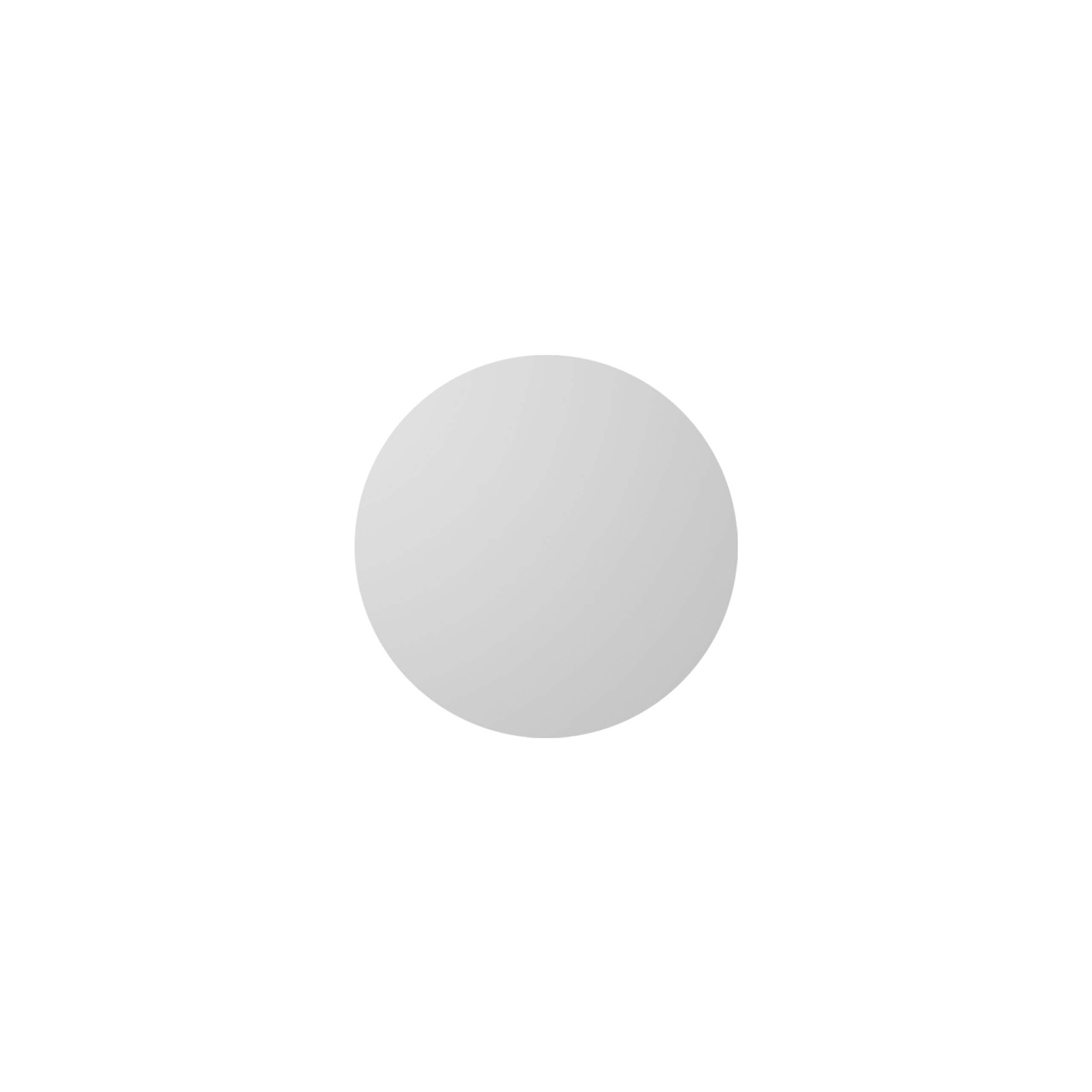 Round Frameless Wall Mirror with Polished Edge - Perfect for Bathroom, Bedroom, and Home Decor
