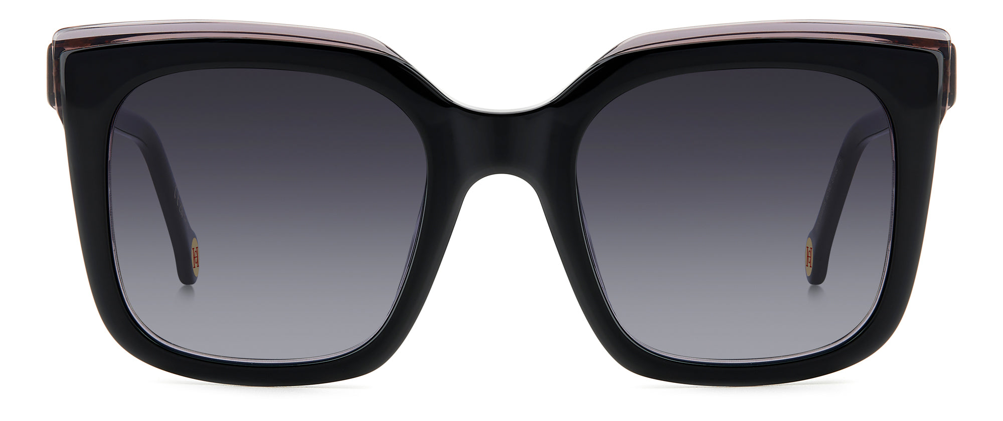 Carolina Herrera HER 0249/G/S Gold-Tone Sunglasses for Women - Luxury Fashion Shades for Everyday Wear & Outdoor Activities