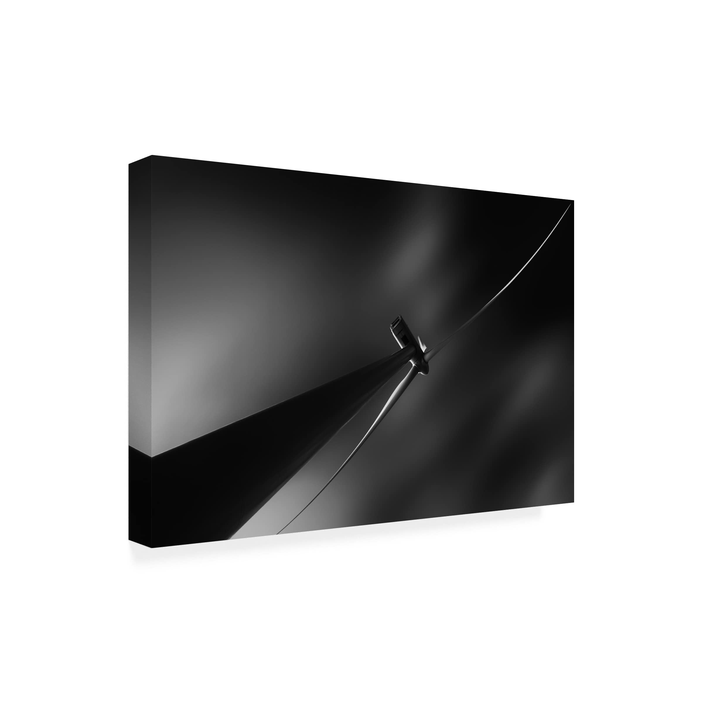 Trademark Fine Art 'Running On The Wind' Canvas Wall Art by Greetje Van Son - Modern Home Decor for Living Room & Bedroom
