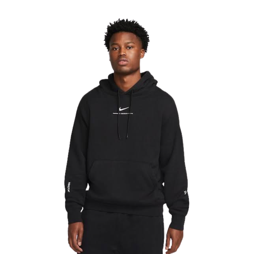 Nike x NOCTA Basketball Hoodie for Men - Black Athletic Pullover Sweatshirt for Streetwear & Gym Training