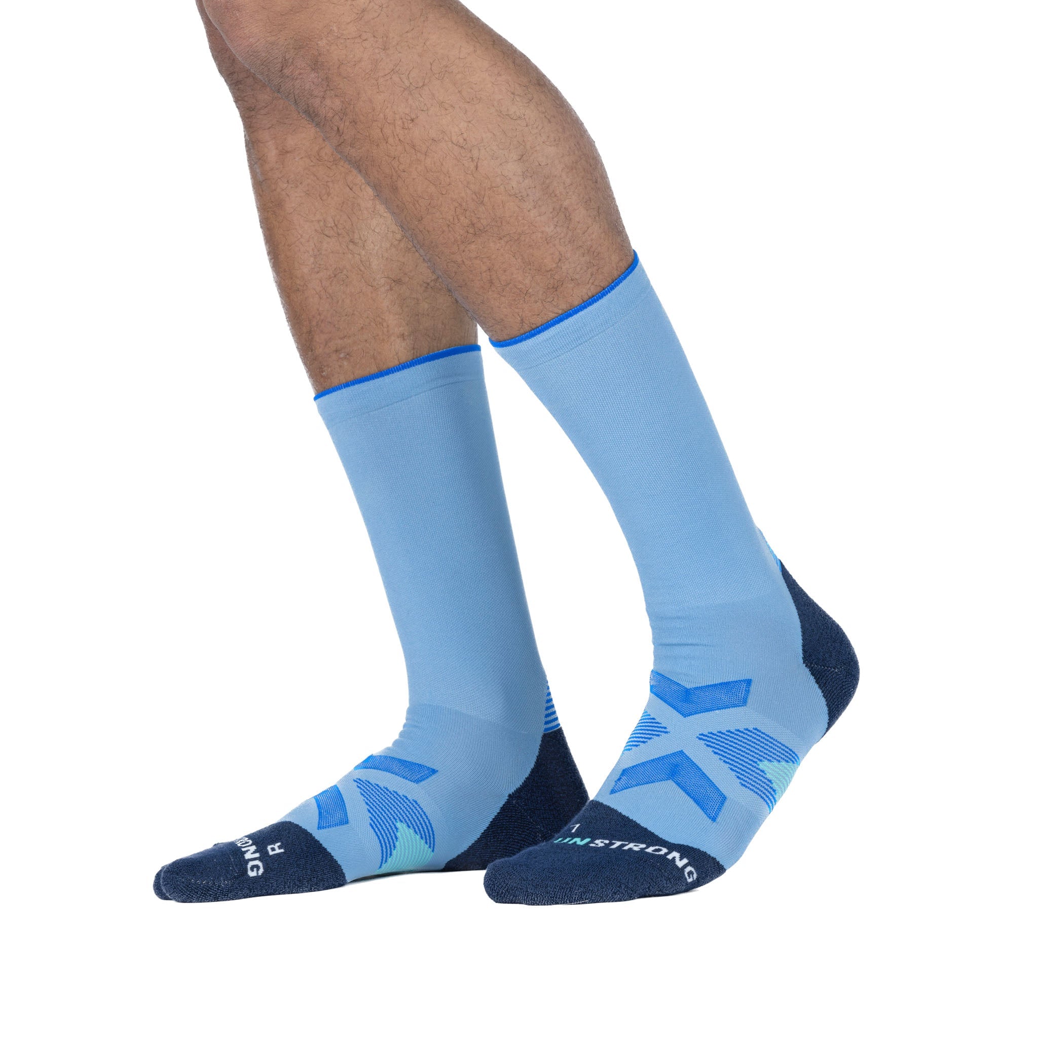 Breathable Lightweight Running Socks for Men & Women - Moisture Wicking Athletic Crew Socks - Perfect for Jogging, Gym Workouts & Marathon Training