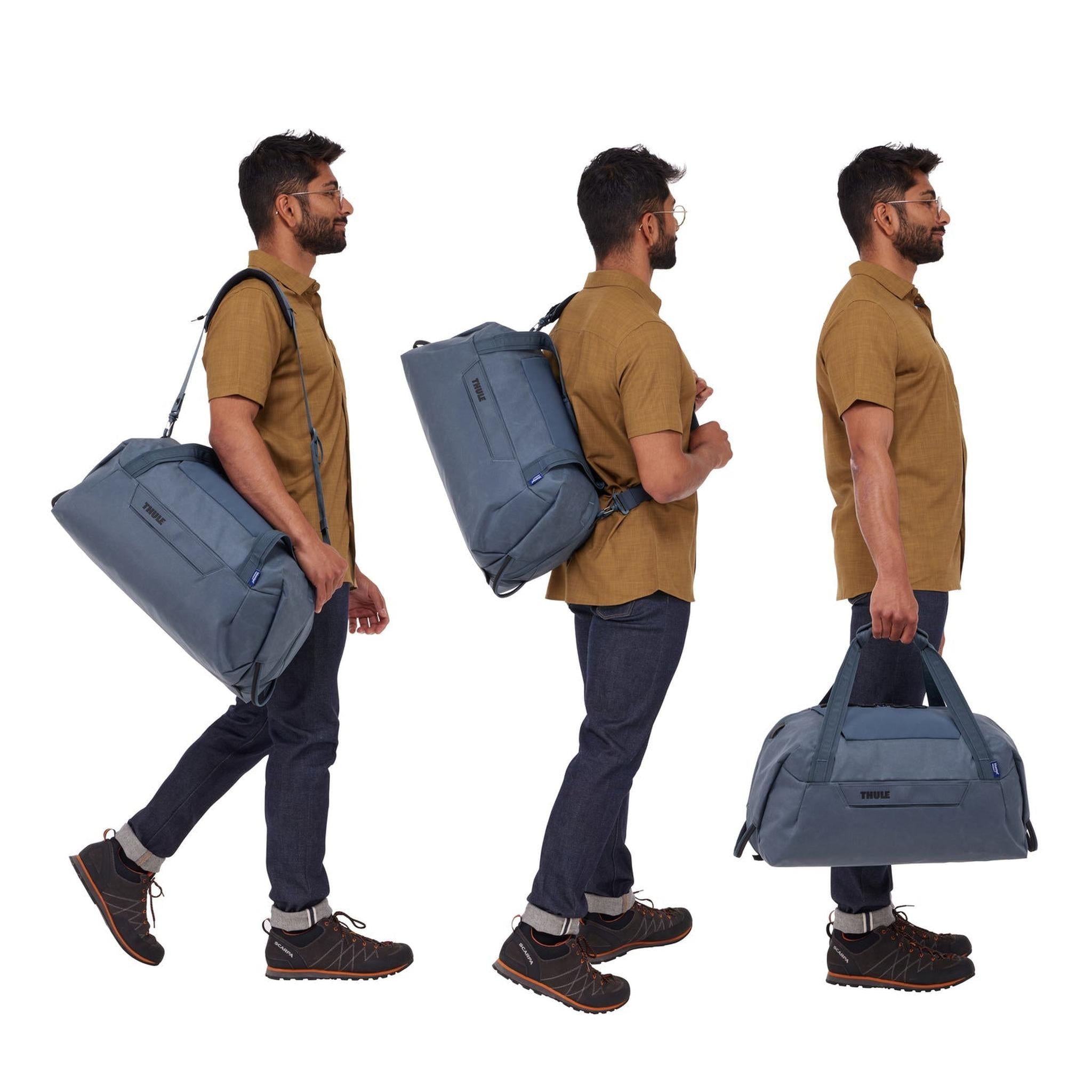 Thule Aion Duffel Bag 35L - Waterproof Travel Duffel for Gym, Hiking & Outdoor Adventures - Durable Carry-On Luggage for Men & Women