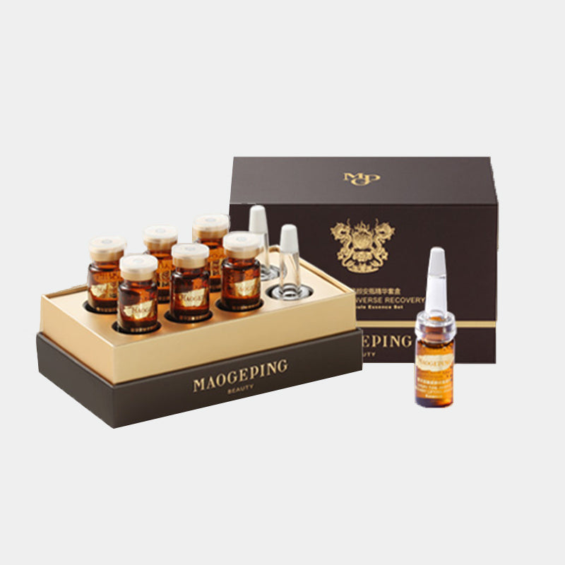MAOGEPING Luxury Ultimate Firming Ampoule Serum for Face - Anti-Aging & Wrinkle Reduction Treatment - Perfect for Night Skincare Routine & Daily Hydration