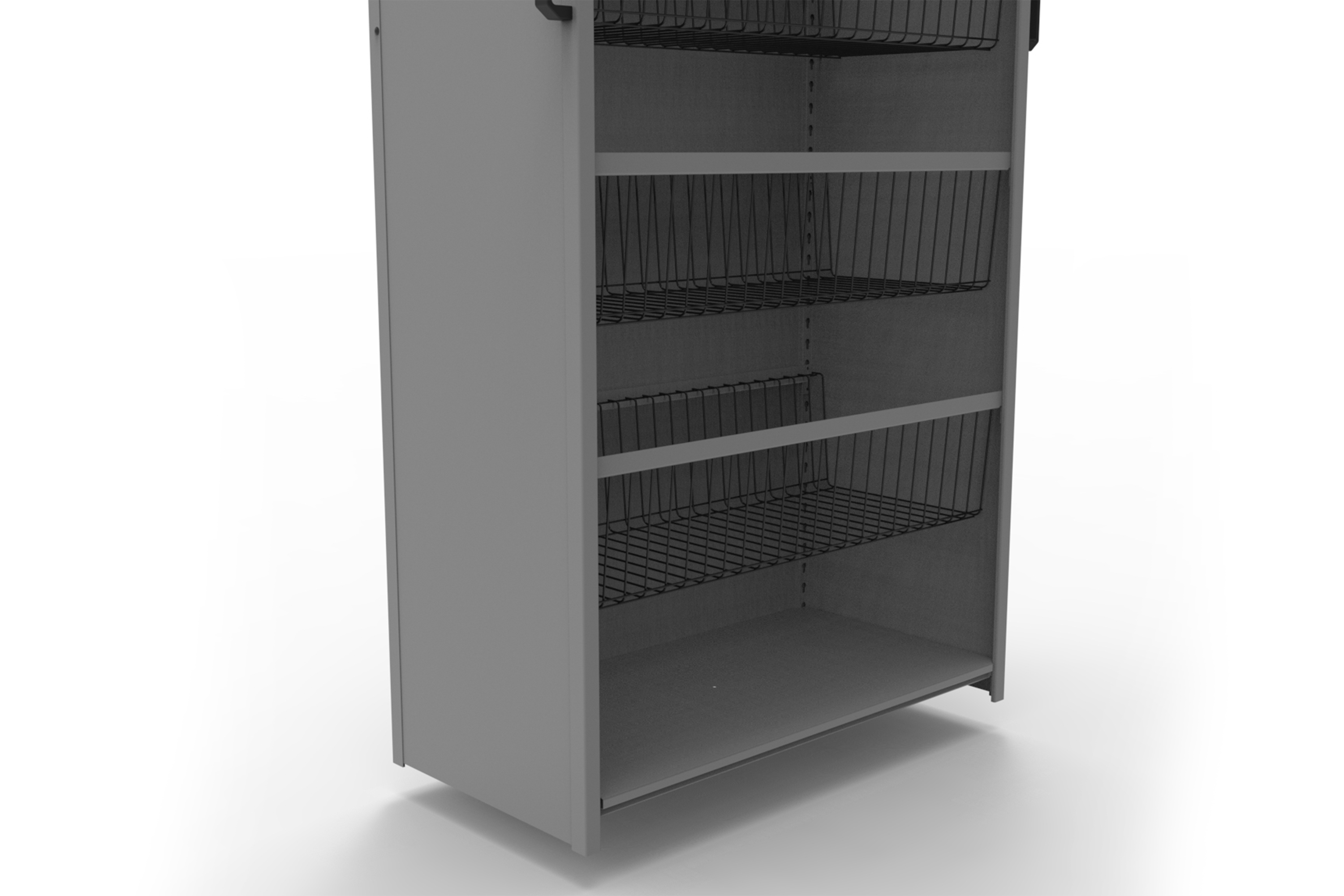 Levrack Wire Basket - Heavy Duty Metal Storage Bins for Garage, Closet & Pantry Organization | Durable Steel Shelving Solution for Home & Office Use