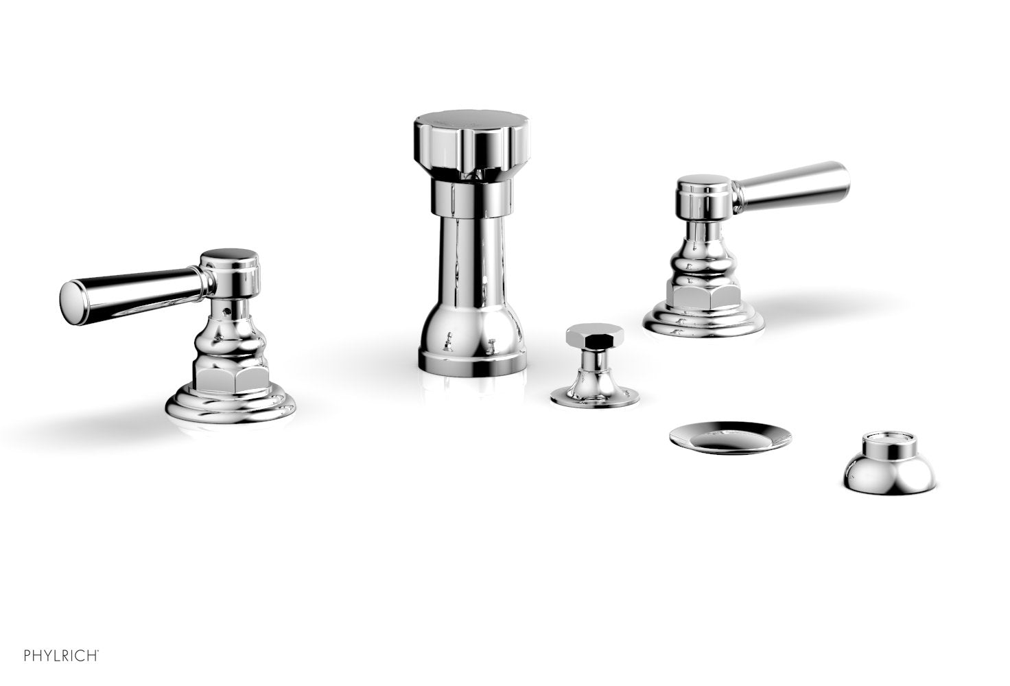 HEX TRADITIONAL Four Hole Bidet Set - 500 61 - Modern Bathroom Upgrade for Enhanced Hygiene & Comfort