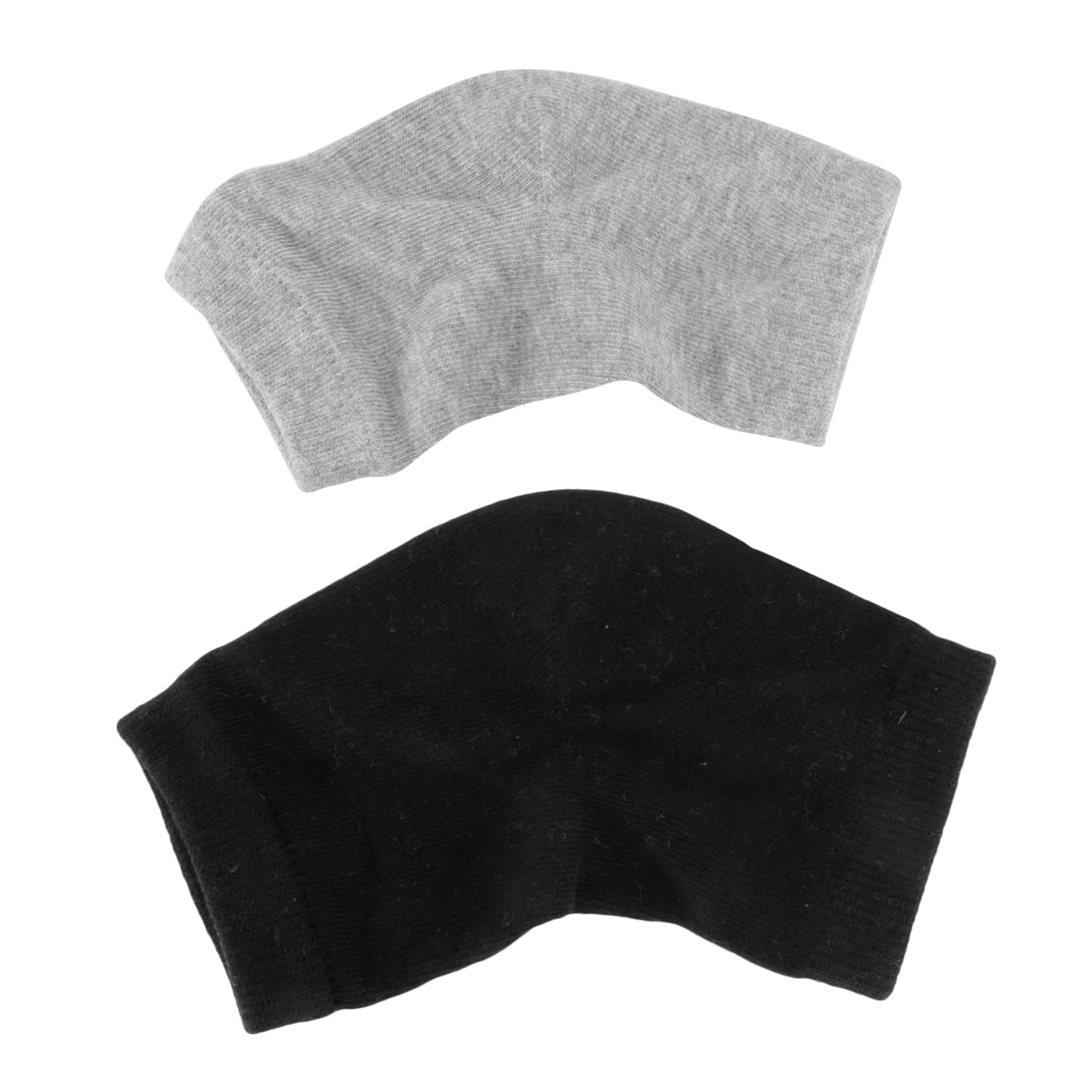 DOITOOL Gel Heel Socks for Cracked Feet - 2 Pairs, Men & Women - for Home & Sleep