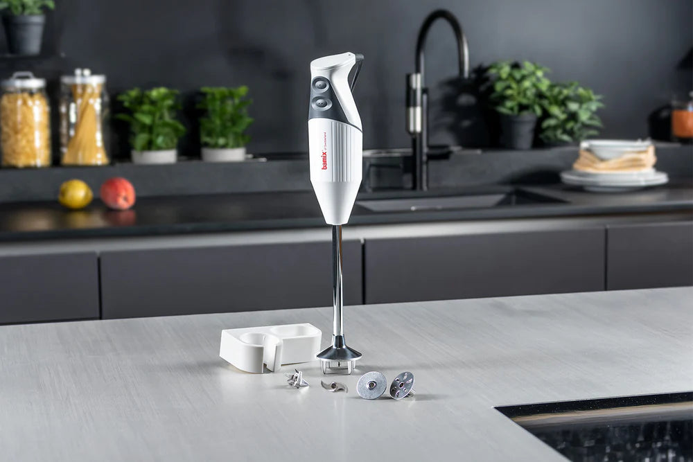 Bamix® Pro 2 NSF Certified 200W Immersion Hand Blender - Professional Stick Blender for Smoothies, Soups & Sauces - Most Popular Commercial & Home Kitchen Tool