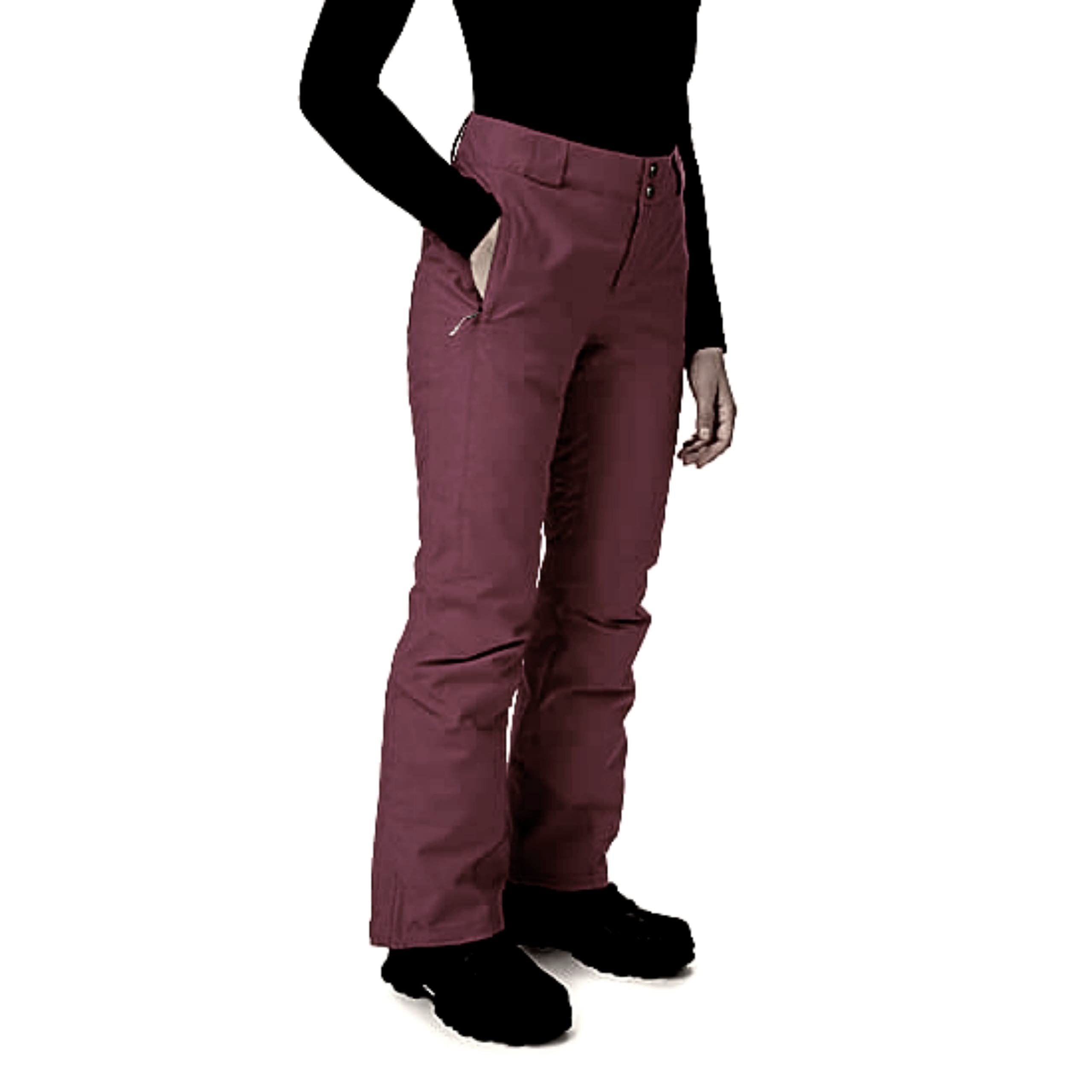 Columbia Women's Arctic Trip Omni-Heat Waterproof Snow Pants - Large Size | Winter Hiking, Skiing & Cold Weather Outdoor Activities