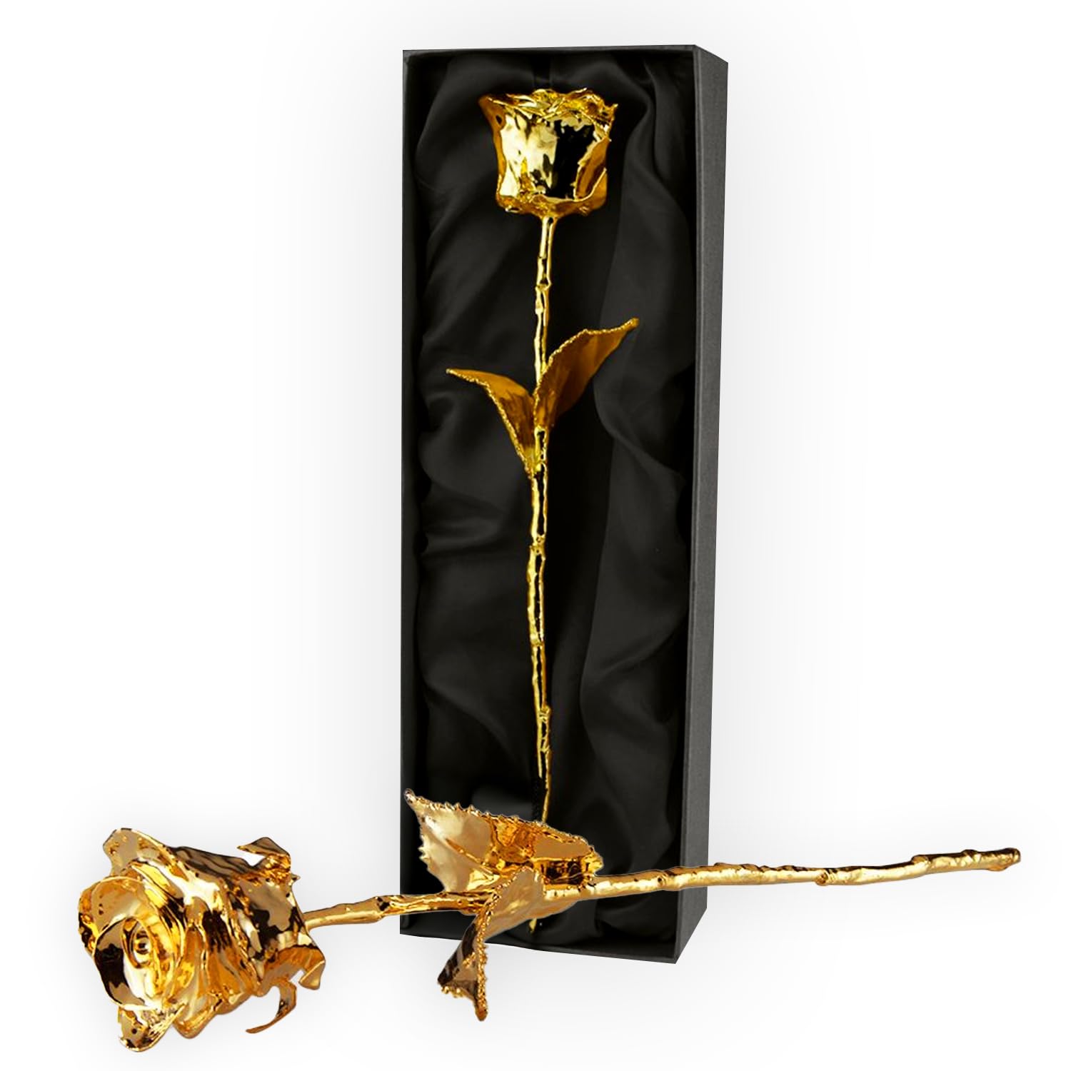 Golden Rose Artificial Flower Bouquet - Elegant Home Decor for Weddings, Parties & Events | United Entertainment Gizzys Collection