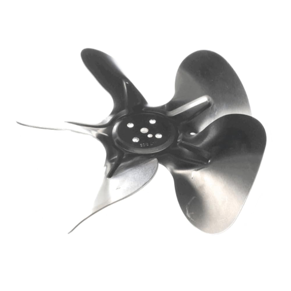 Original Evaporator Fan Blade Replacement - 4 Blades 23100201 Compatible with Refrigerators & Freezers - Perfect for Home Kitchen Appliances & Commercial Cooling Systems