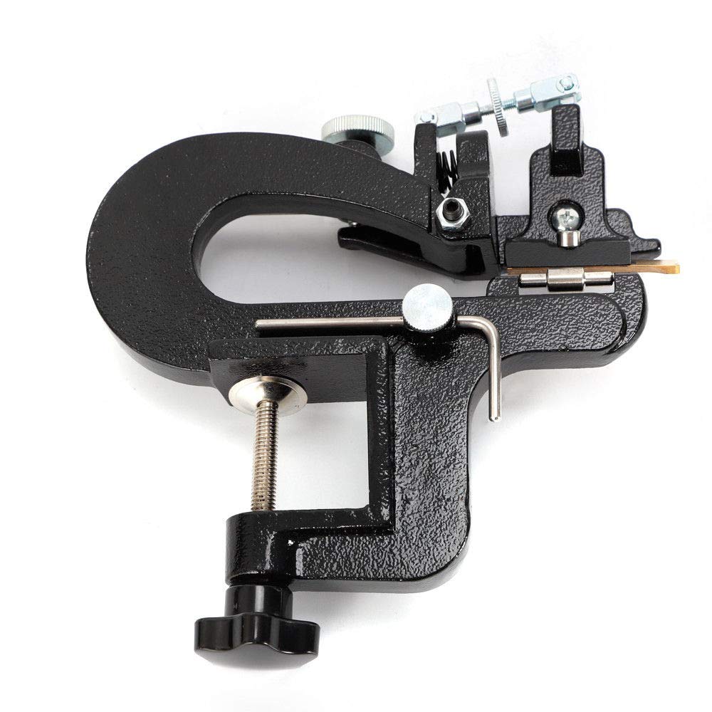 VPABES Manual Leather Skiving Machine - Professional Leather Edge Splitter & Peeler Tool with Blade for Leather Crafting | Perfect for DIY Leather Projects, Shoe Repair & Bag Making